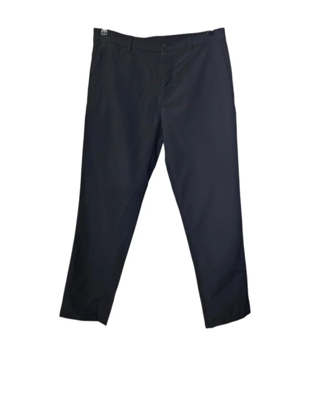 Banana Republic Men's Flat Front Pant Slim Fit Stretch Fabric Black 34X30 New